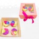 Caja De Cupcakes x4 Para Amor Y Amistad A Domicilio Pedido Con 1 Dia De Anticipacion