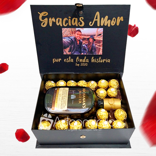 Regalo para Hombre en Cali Caja Historia de Amor