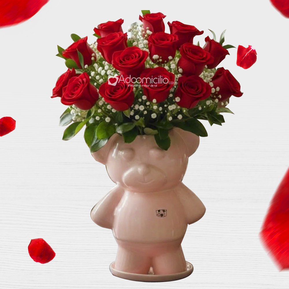 Rosas Para San Valentín A Domicilio En Bucaramanga Pedido Con Un Día De Anticipación 