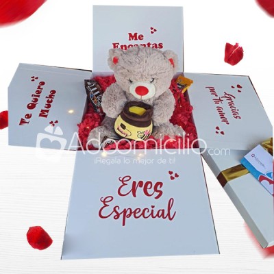 Eres Especial Caja Sorpresa Peluche Personalizados Regalos Para Amor Y Amistad A Domicilio En Medellin Pedido Con Dos Dias De Anticipación