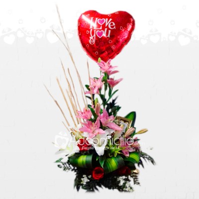 Lirios De Amor Arreglos Florales En Barranquilla A Domicilio