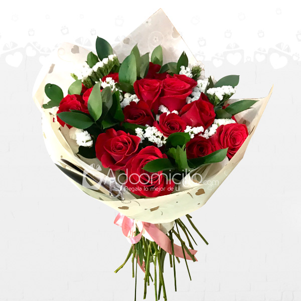 Bouquet De Rosas x 24 Amor Infinito Regalos Para Amor Y Amistad A Domicilio En Bucaramanga