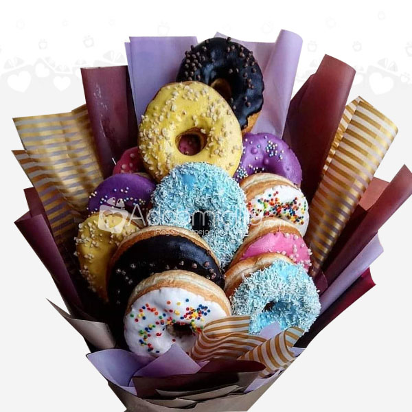 Ramo de Donas regalos originales para el dia del padre en mexico