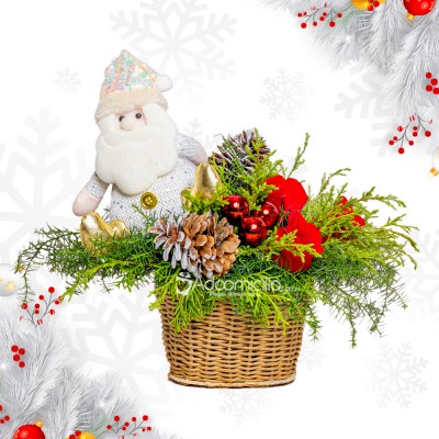 Arreglo Floral Navideño A Domicilio En Medellín Pedido Con Un Día De Anticipación