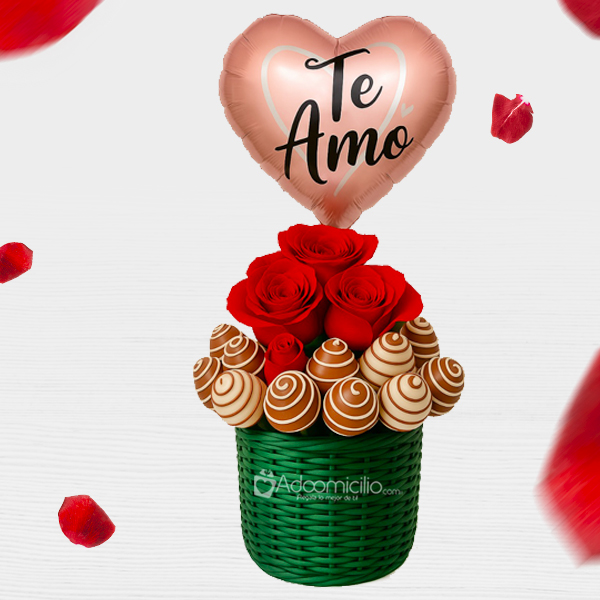 Rosas Y Fresas Con Chocolate Para Amor Y Amistad A Domicilio En Barranquilla Pedido Con Un DÃa De Anticipación